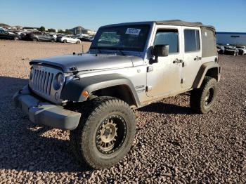  Salvage Jeep Wrangler