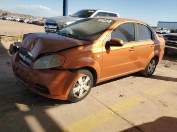  Salvage Chevrolet Aveo