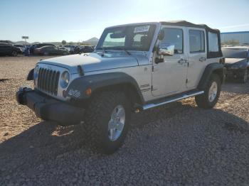  Salvage Jeep Wrangler