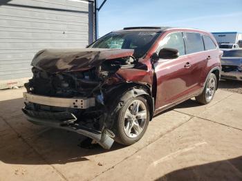  Salvage Toyota Highlander