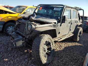  Salvage Jeep Wrangler