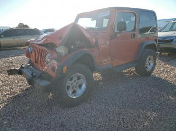  Salvage Jeep Wrangler