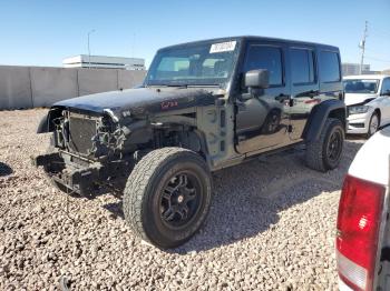  Salvage Jeep Wrangler