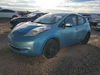  Salvage Nissan LEAF