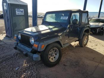  Salvage Jeep Wrangler