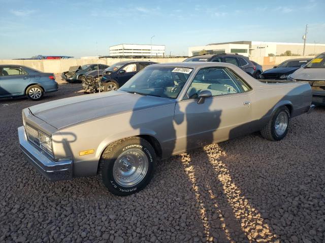  Salvage Chevrolet El Camino