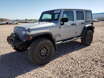  Salvage Jeep Wrangler