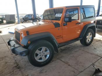  Salvage Jeep Wrangler