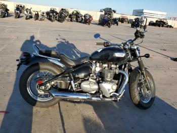 Salvage Triumph Motorcycle Bonneville