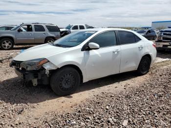  Salvage Toyota Corolla