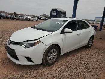  Salvage Toyota Corolla
