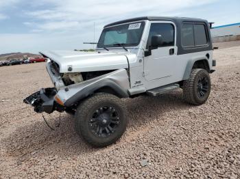  Salvage Jeep Wrangler