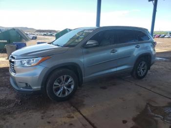  Salvage Toyota Highlander