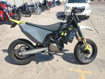 Salvage Husqvarna Motorcycle