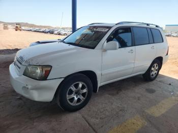  Salvage Toyota Highlander