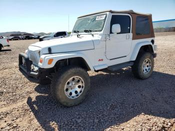  Salvage Jeep Wrangler