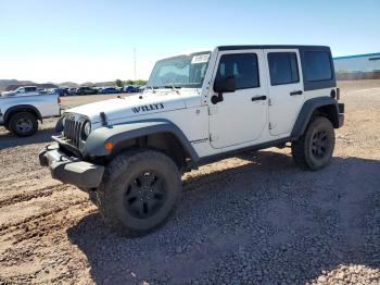  Salvage Jeep Wrangler