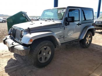  Salvage Jeep Wrangler