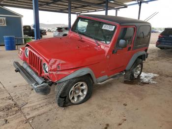  Salvage Jeep Wrangler