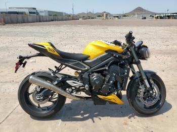  Salvage Triumph Motorcycle Motrcycle