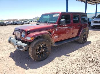  Salvage Jeep Wrangler