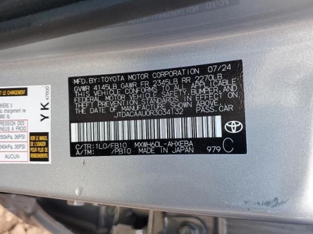 Toyota Prius Le Image 9