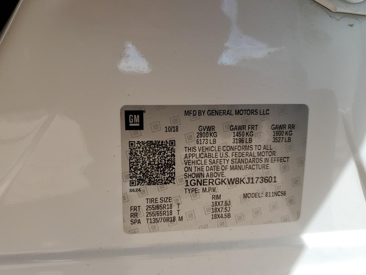 Chevrolet Traverse Lt Image 6