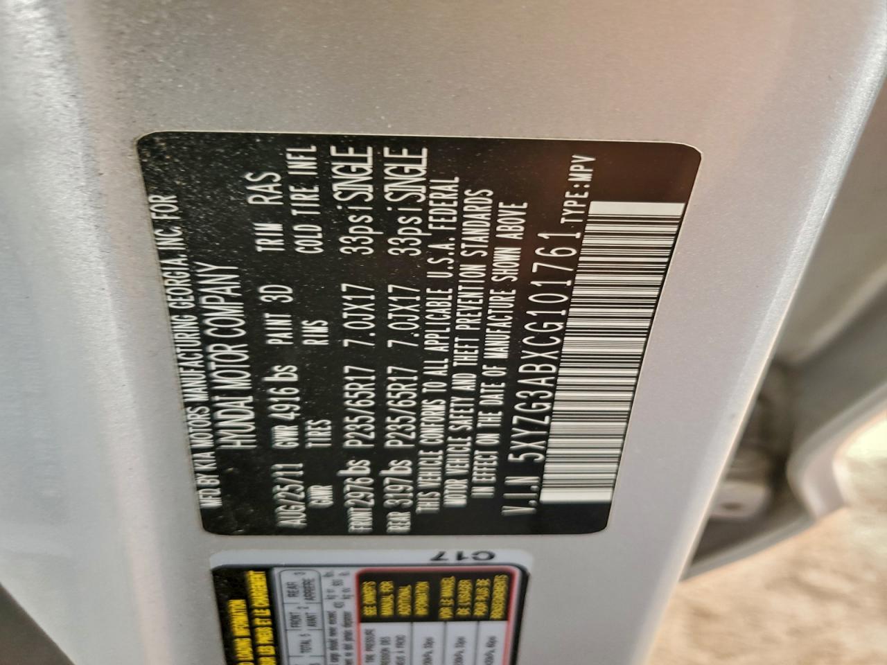 Hyundai SANTA FE Gls Image 11