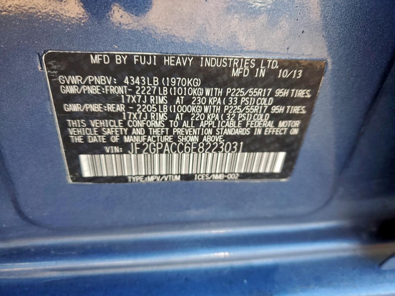 Subaru Xv 2.0 Premium Image 12