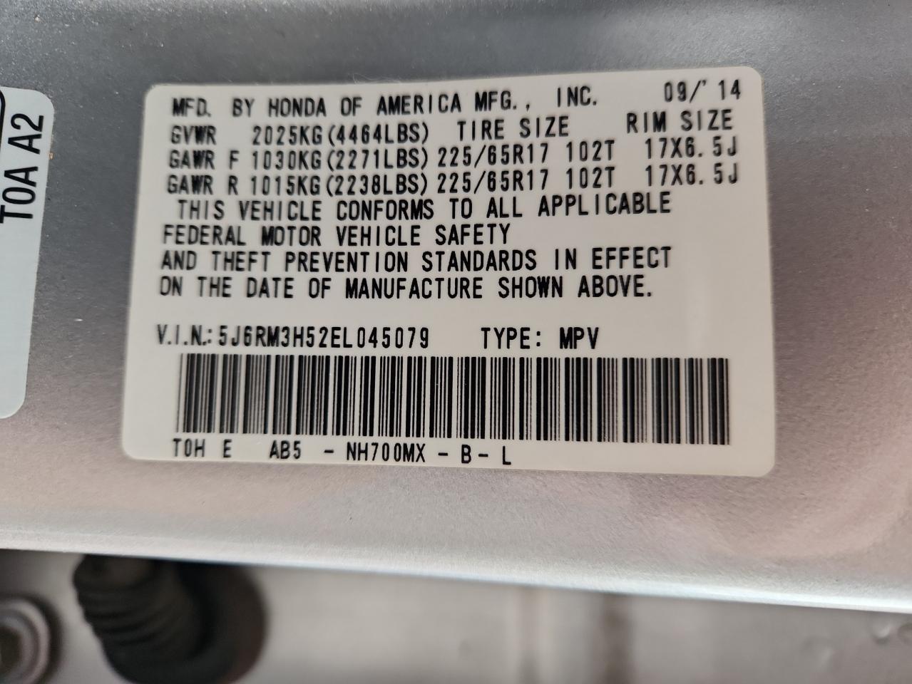 Honda Crv Ex Image 14