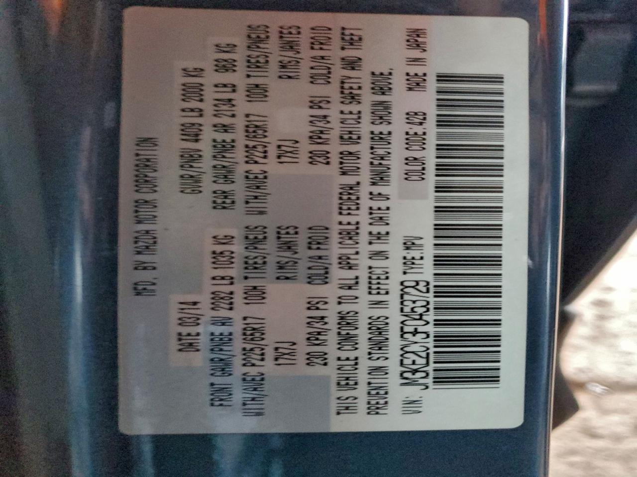 Mazda Cx Touring Image 14