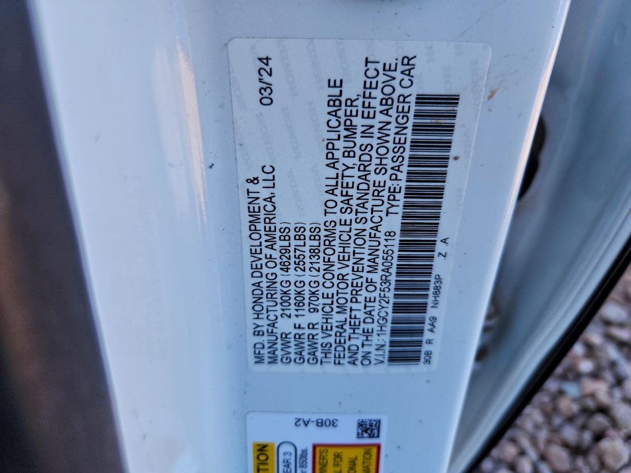 Honda Accord Hybrid Sport Image 7