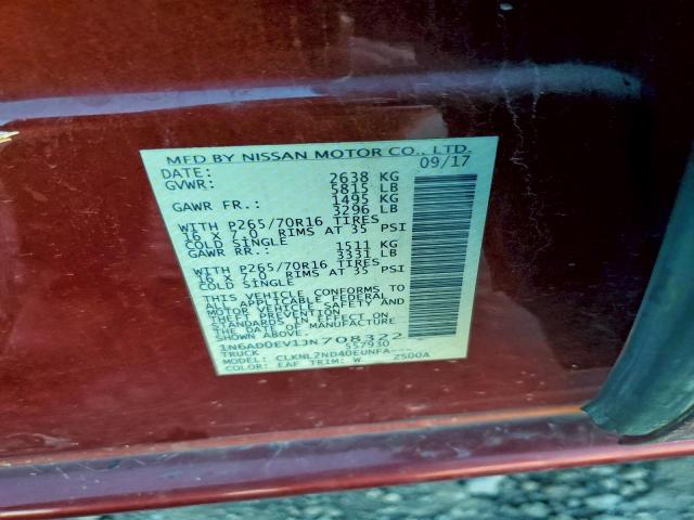 Nissan Frontier S Image 8