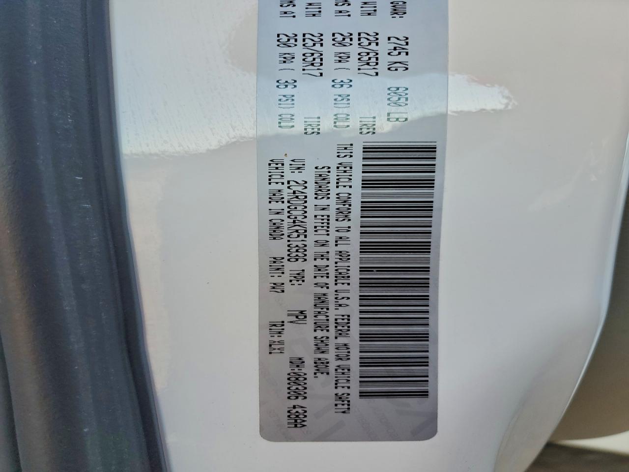 Dodge Caravan Sxt Image 13