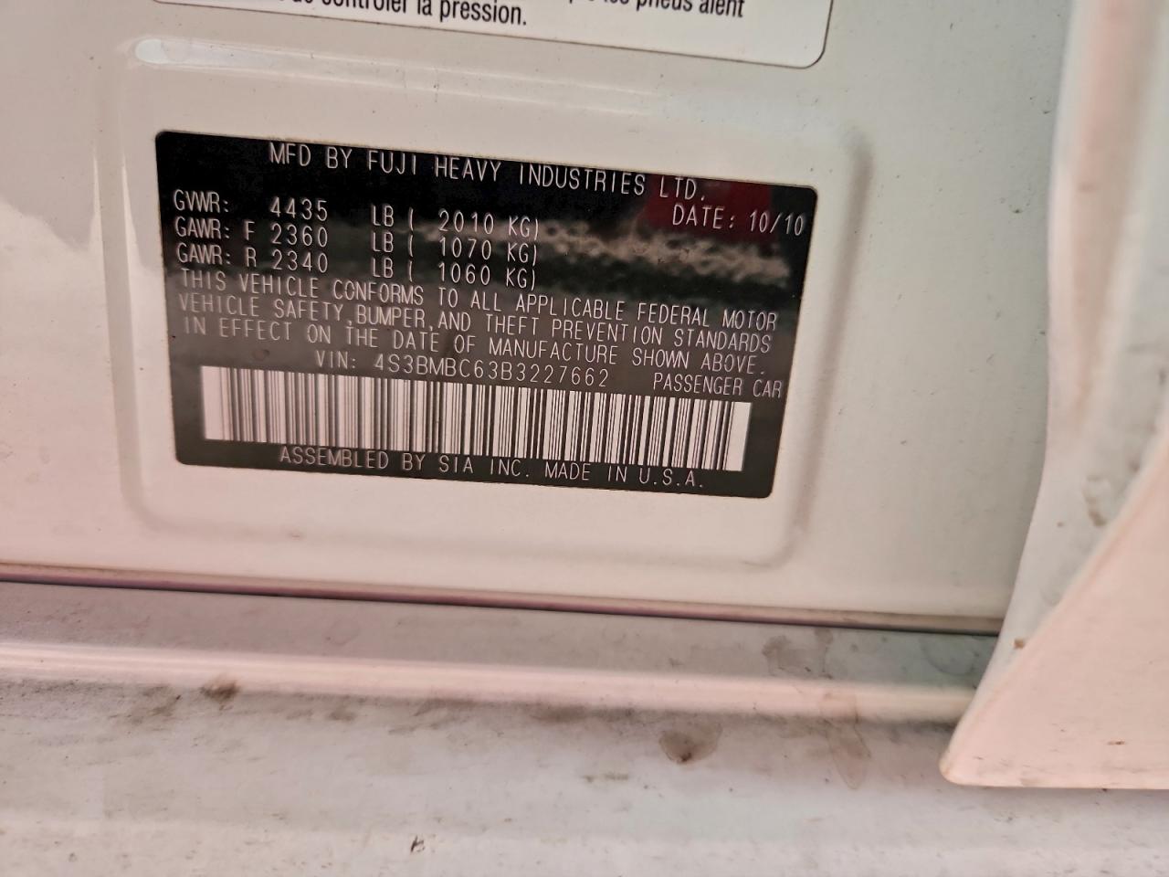 Subaru Legacy 2.5i Premium Image 2