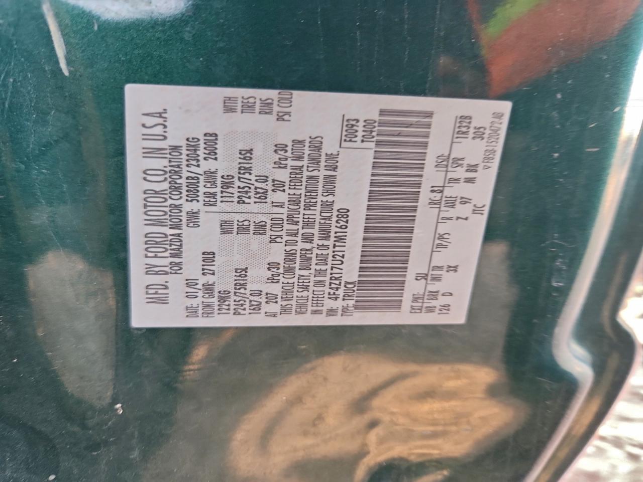 Mazda B Series Cab Plus Image 7