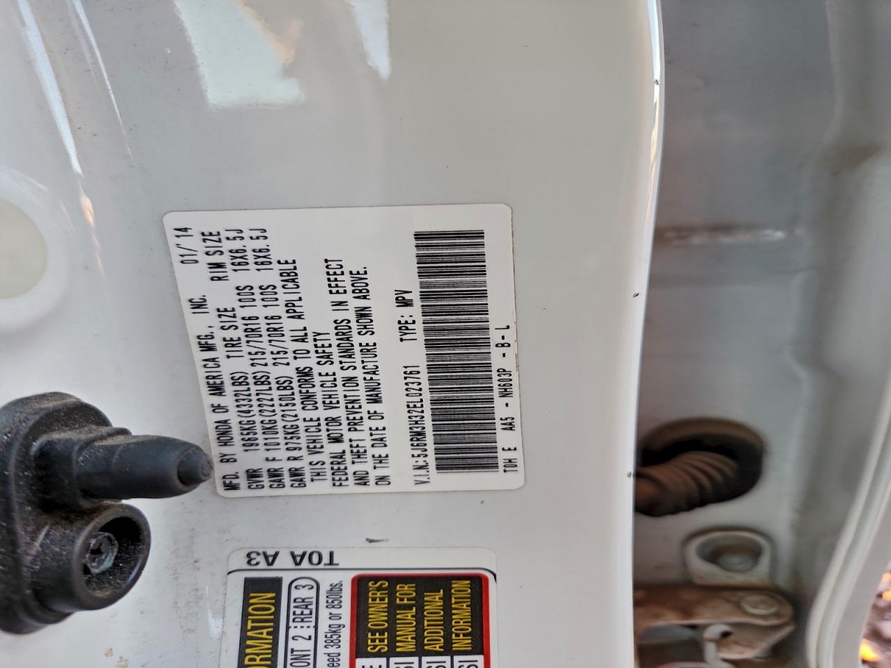 Honda Crv Lx Image 8