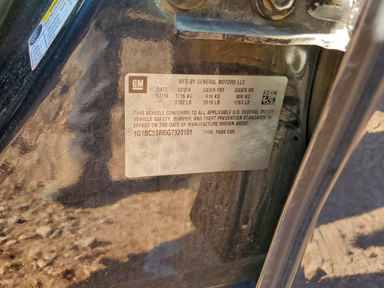 Chevrolet Cruze Ls Image 9