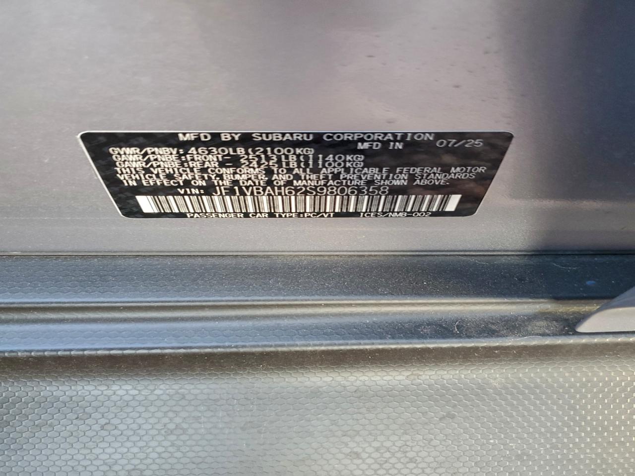 Subaru WRX Premium Image 11