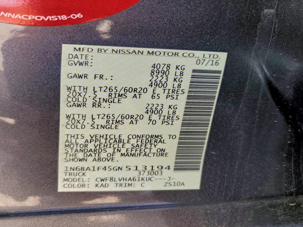 Nissan Titan Sl Image 10