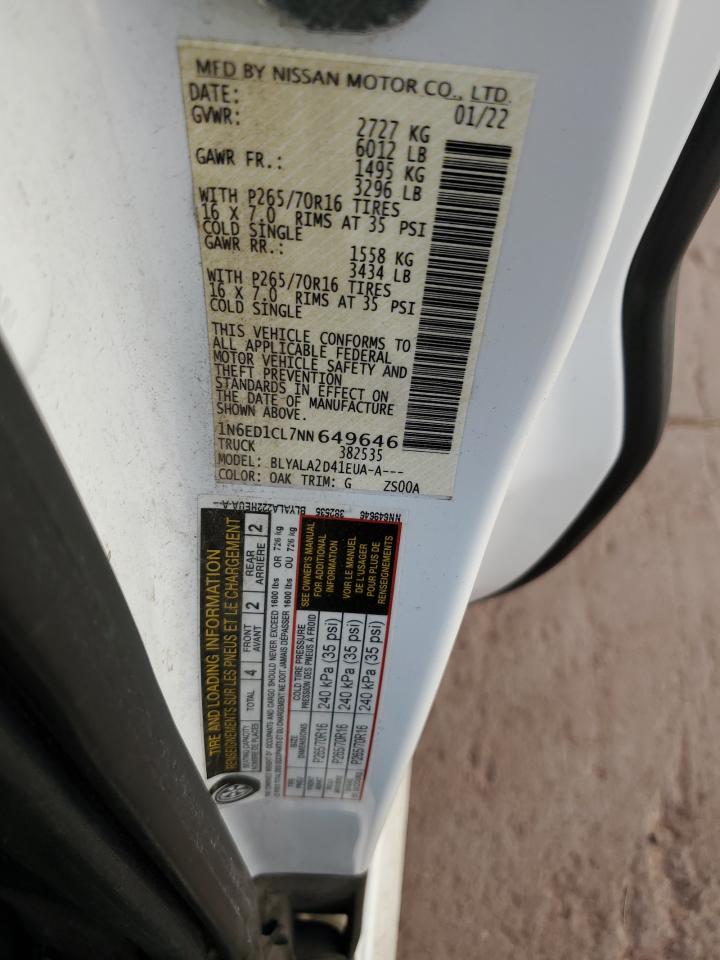 Nissan Frontier S Image 5