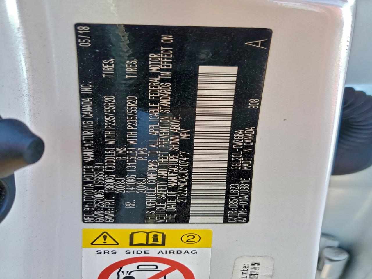 Lexus RX 350 Base Image 12