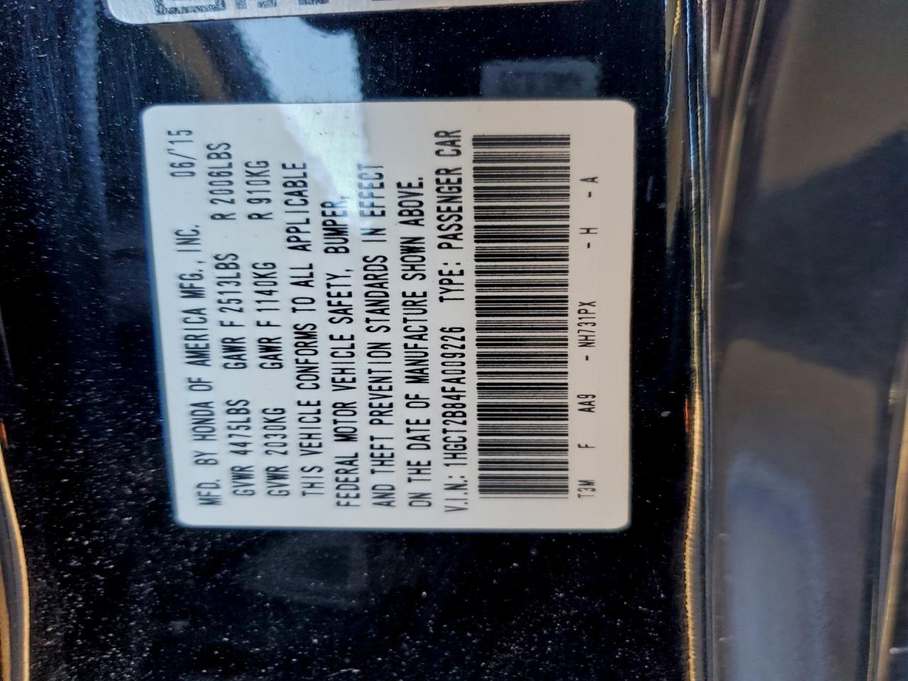 Honda Accord Exl Image 12