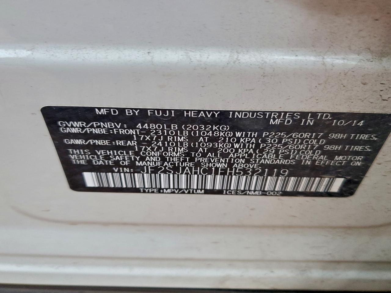 Subaru Forester 2.5i Limited Image 13